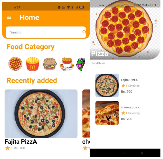 DineDrop preview